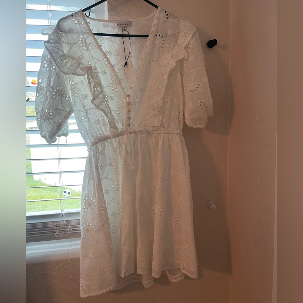 White dress